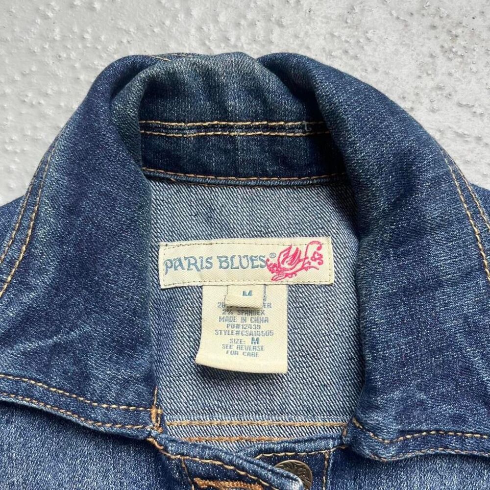 Y2K Vintage Button Up Denim‎ Vest Jean Vest - Picture 4 of 8